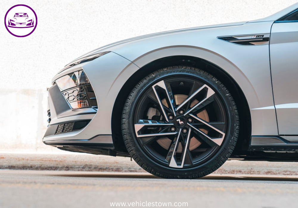 "Hyundai Sonata N Line – sleek and sporty midsize sedan with aggressive styling and performance upgrades"