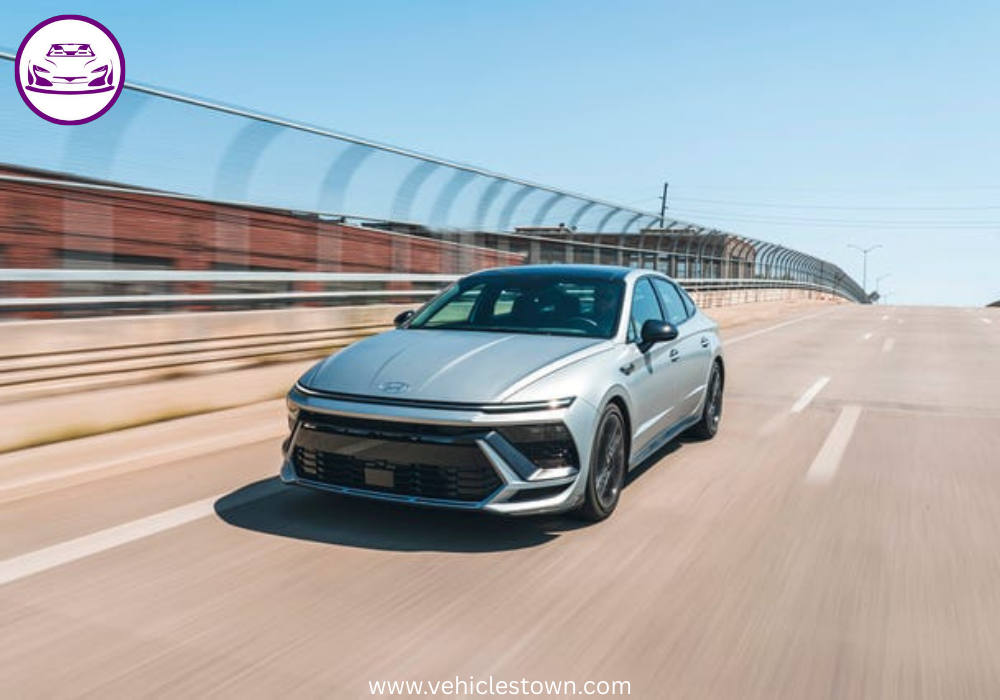 "Hyundai Sonata N Line – sleek and sporty midsize sedan with aggressive styling and performance upgrades"