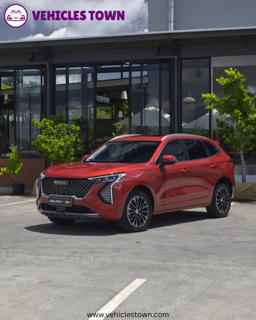 "Haval Jolion compact SUV with modern design, advanced features, and sporty styling"