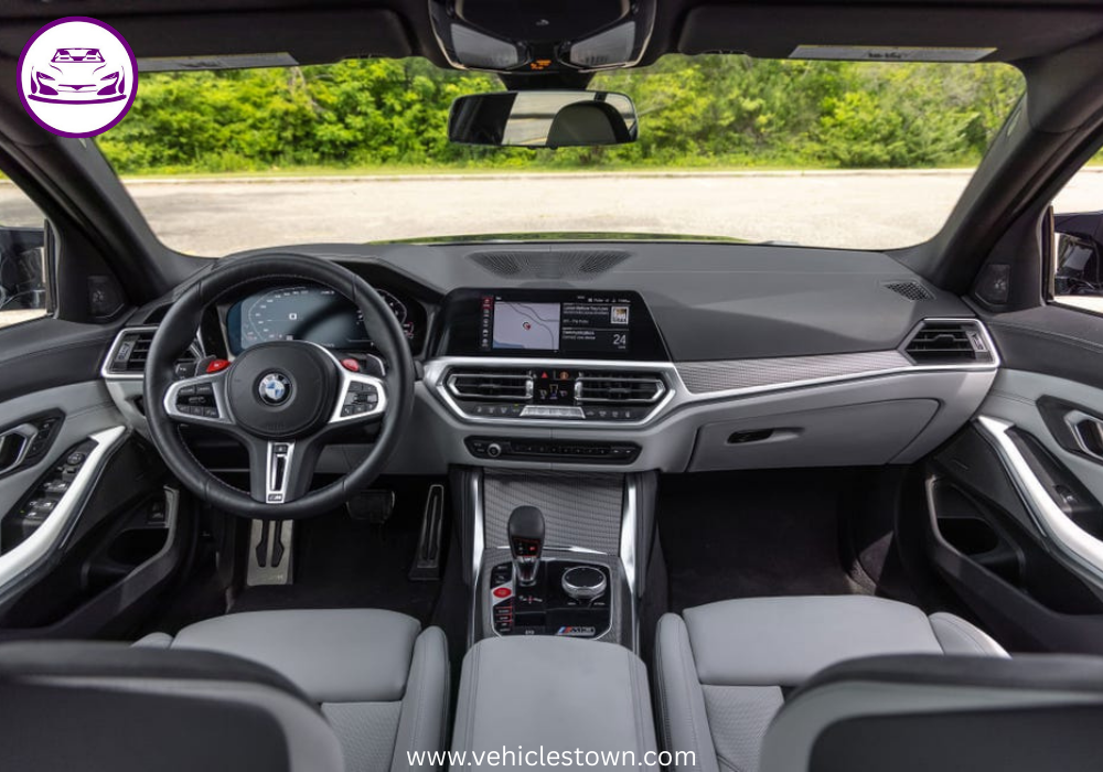 BMW M3 Competition showcasing its sporty design and luxury performance features.