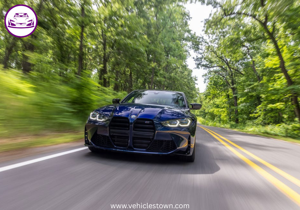 BMW M3 Competition showcasing its sporty design and luxury performance features.