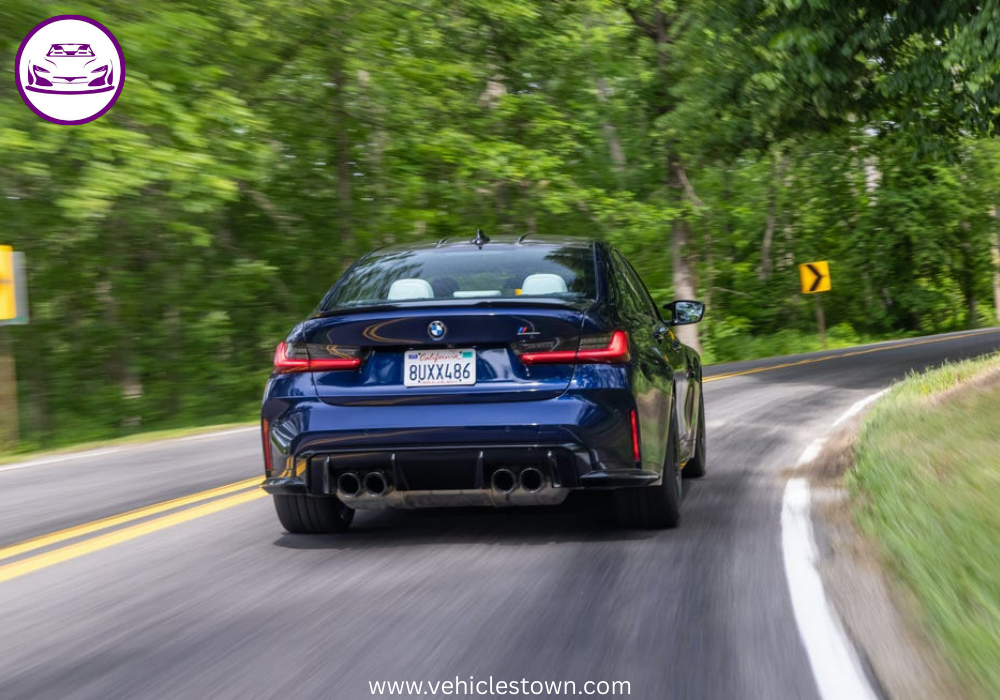 BMW M3 Competition showcasing its sporty design and luxury performance features.