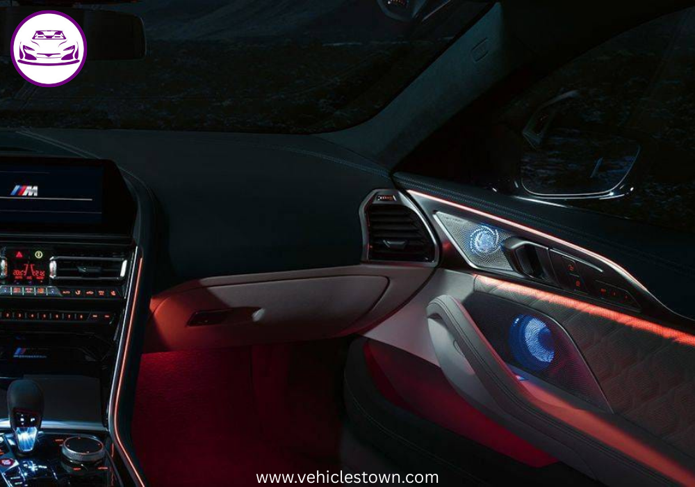 BMW M8 Gran Coupe showcasing sleek design and high-performance luxury.