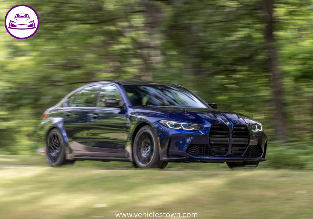 BMW M3 Competition showcasing its sporty design and luxury performance features.