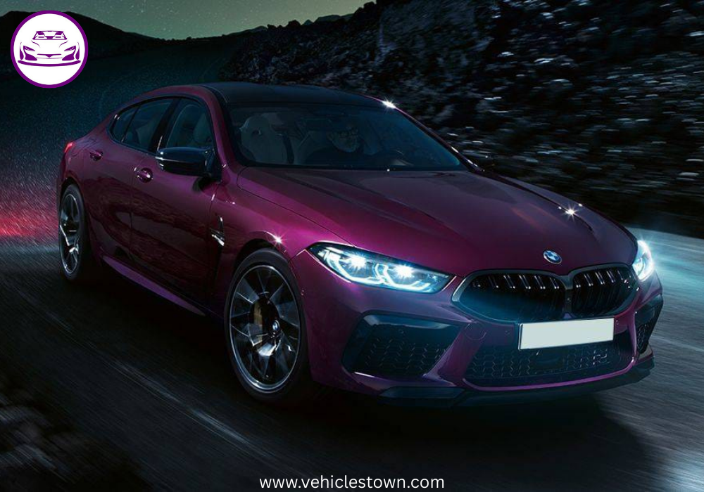 BMW M8 Gran Coupe showcasing sleek design and high-performance luxury.