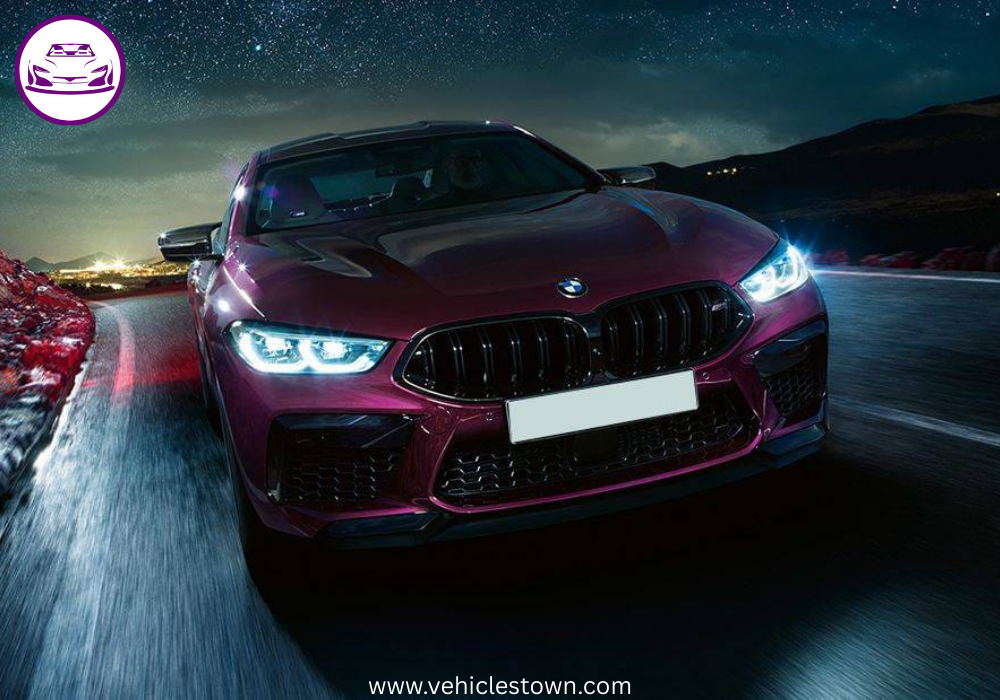 BMW M8 Gran Coupe showcasing sleek design and high-performance luxury.