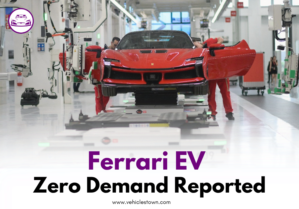 Ferrari EV faces delay due to zero market demand for its second electric model.
