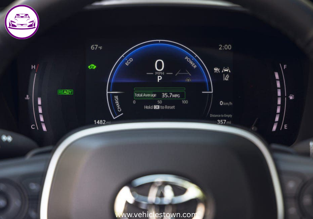 Front view of the Toyota Corolla Cross Hybrid 2025 showcasing its bold grille and sleek LED headlights.
