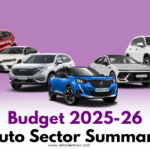 Auto industry policy updates in Budget 2025-26 Pakistan.