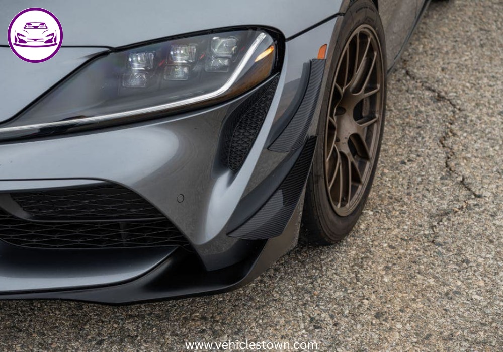 Toyota Supra GR Premium in striking design, showcasing its sporty and aggressive stance.
