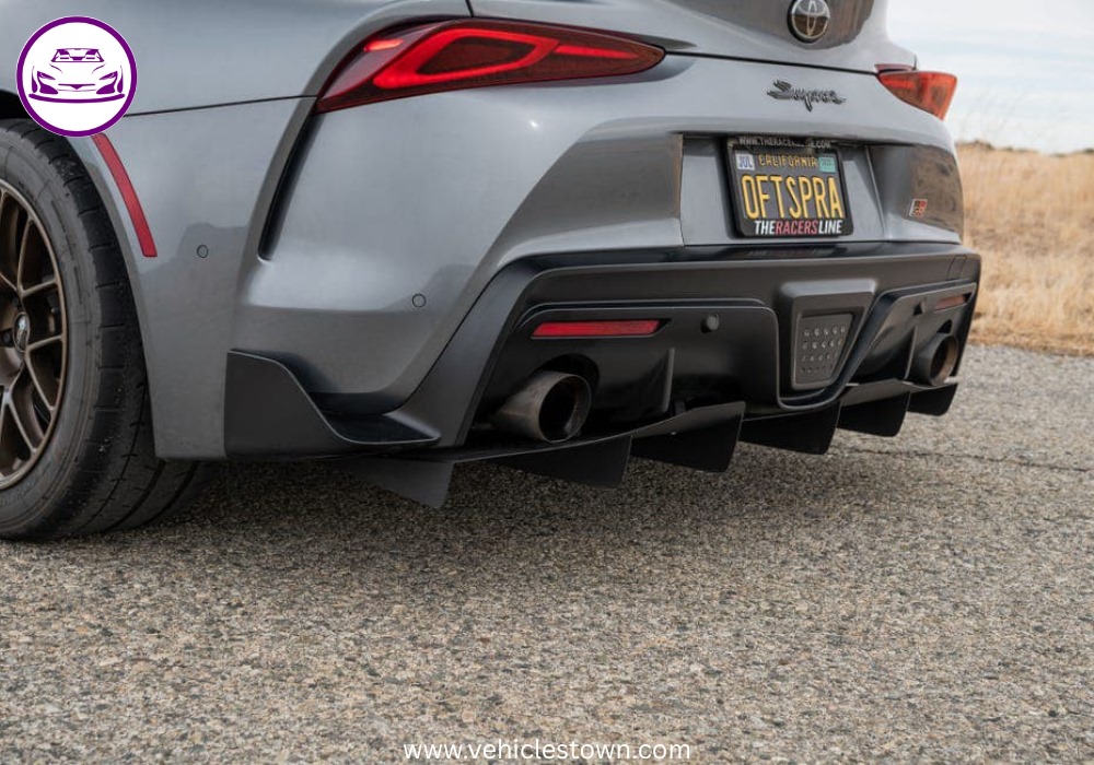 Toyota Supra GR Premium in striking design, showcasing its sporty and aggressive stance.