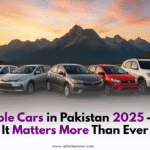Top 5 Reliable Cars in Pakistan in 2025 lined up for daily users.