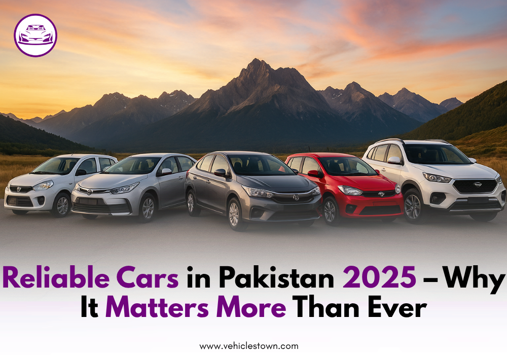 Top 5 Reliable Cars in Pakistan in 2025 lined up for daily users.