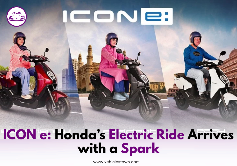 ICONe scooter by Honda in Pakistan with sleek design and eco-friendly features