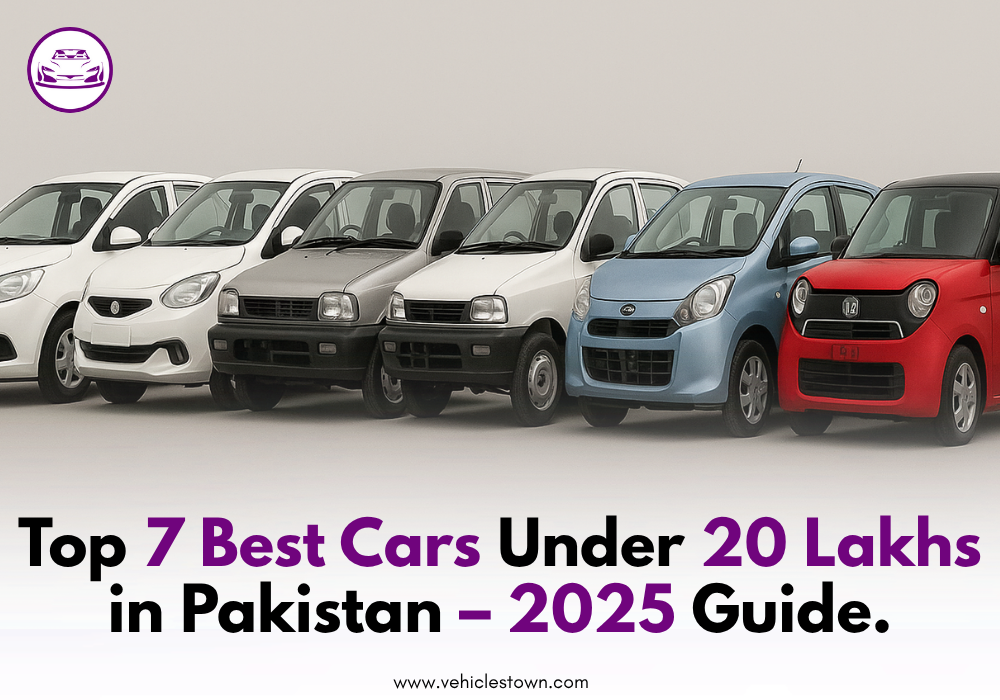 Top affordable cars under 20 lakhs in Pakistan for 2025 with features and prices