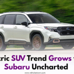 2026 Subaru Uncharted Electric SUV – sleek design with rugged features, part of Subaru’s growing electric lineup