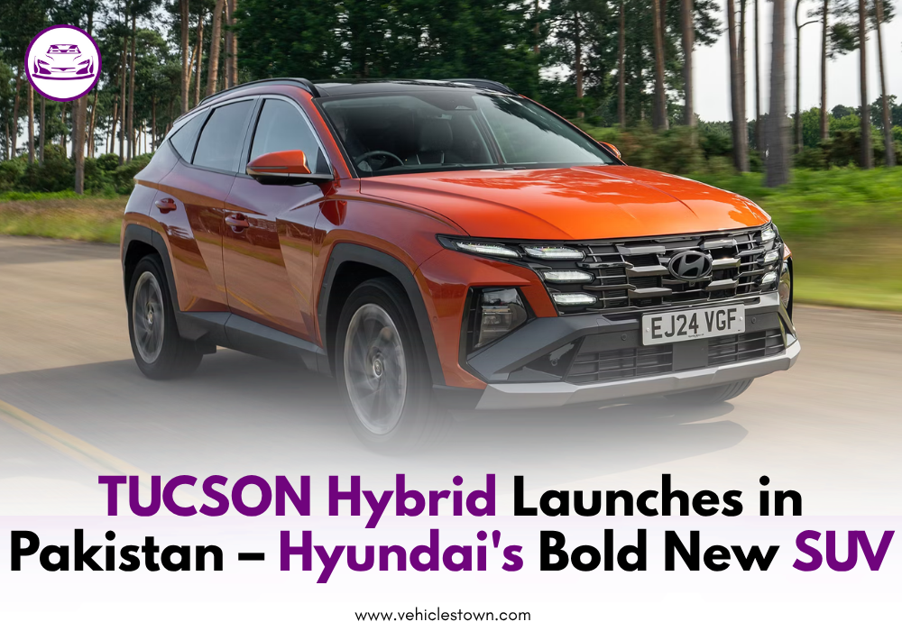 "Hyundai TUCSON Hybrid SUV unveiled in Pakistan with bold design and hybrid engine"