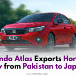 "Honda Atlas begins export of Honda City cars from Pakistan to Japan"