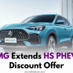 MG HS PHEV on limited-time discount offer extended till July 31, 2025.
