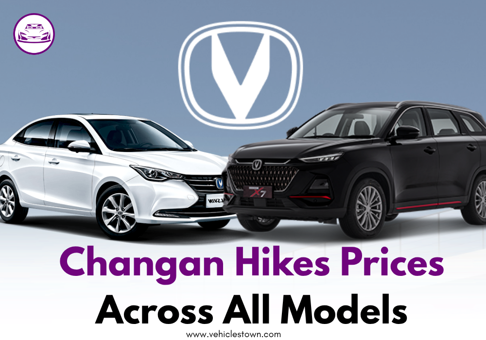 Changan car price hike 2025 covering all models in Pakistan.