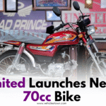 United 70cc 2025 model launched in Pakistan with new stickers and minor upgrades.