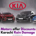Kia Motors Karachi offers discounts for rain-damaged cars.