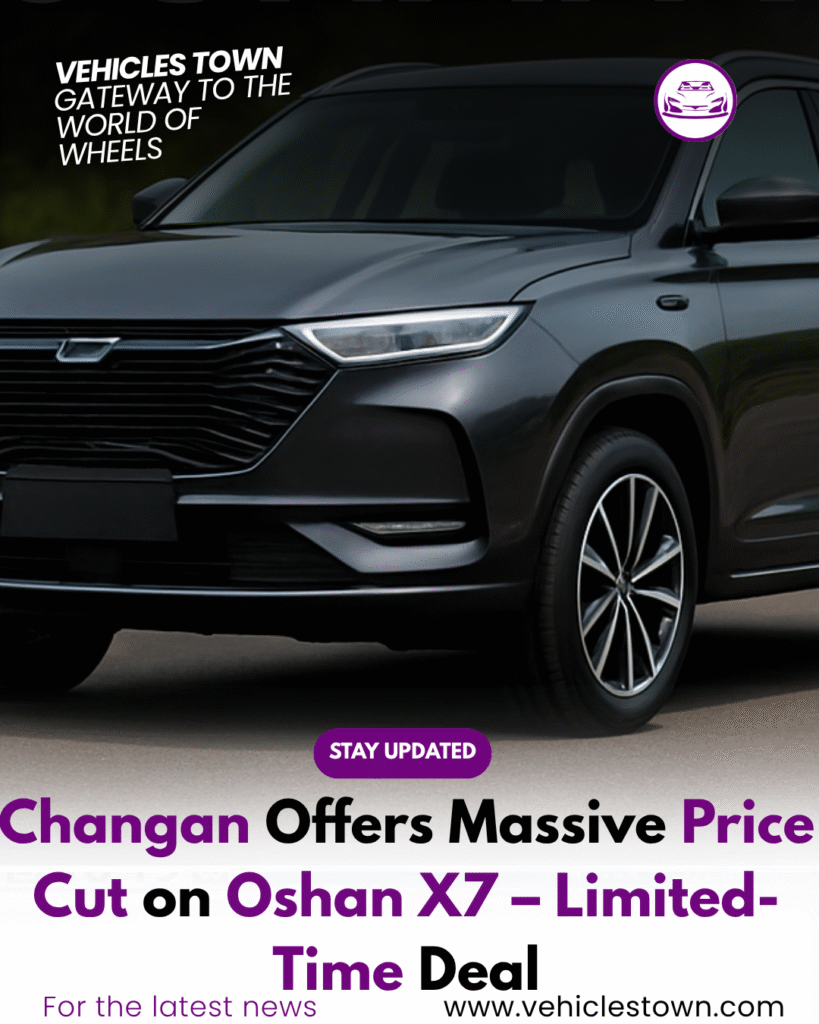 Changan Oshan X7 Limited-Time Discount Offer in Pakistan