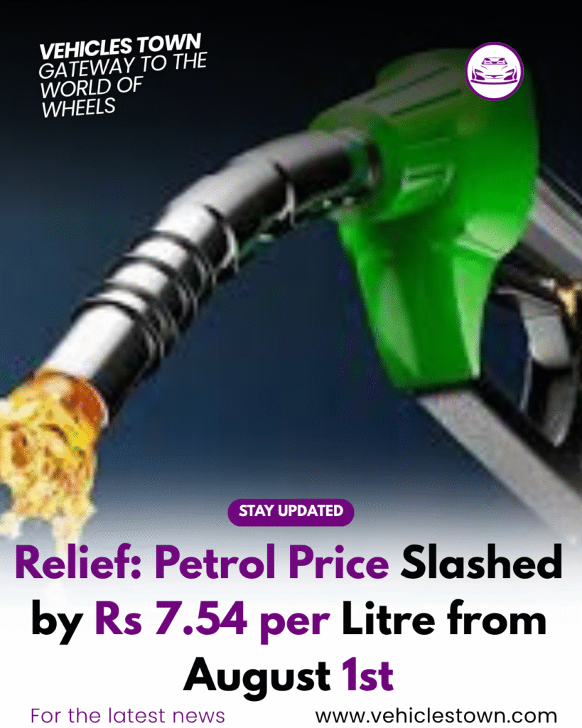People fueling cars at a petrol pump after price relief in Pakistan.