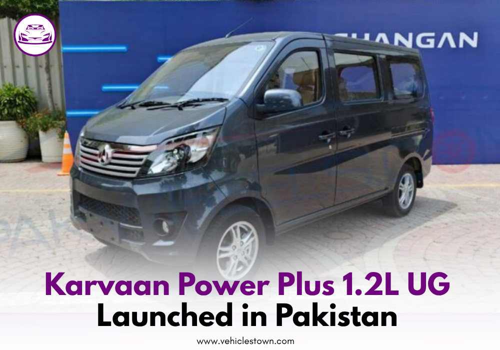Front view of Changan Karvaan Power Plus 1.2L UG 2025 Model