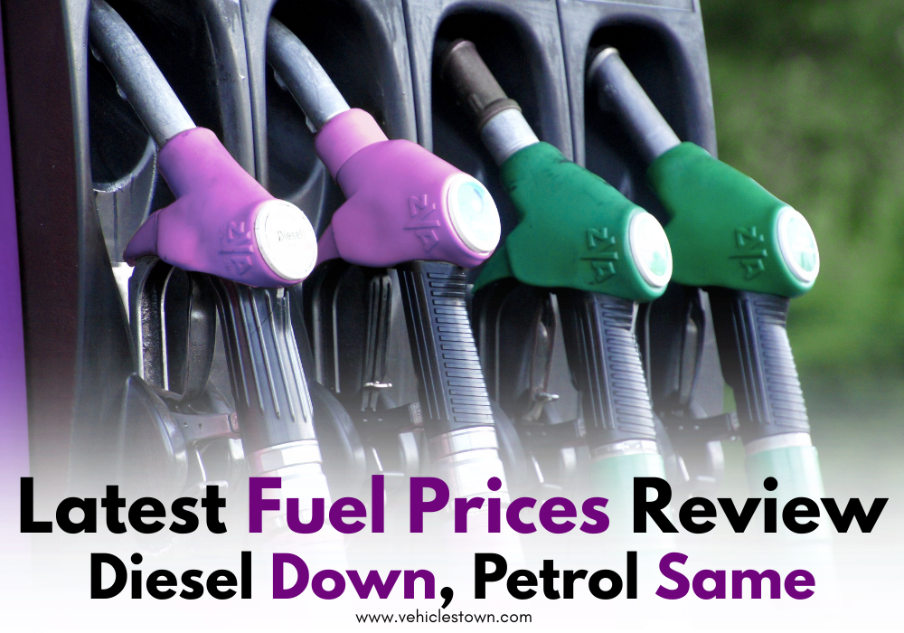 Latest Fuel Prices Review in Pakistan showing unchanged petrol and reduced diesel rates for August 2025.