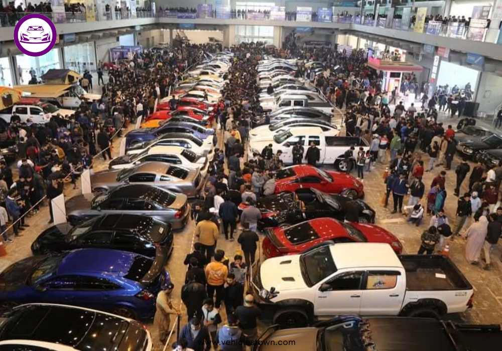 PakWheels Auto Show Lahore 2025 showcasing cars and bikes.