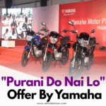 Yamaha Purani Do Nai Lo bike exchange offer in Pakistan.