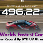 BYD U9 Xtreme sets new global sales record in electric vehicles.