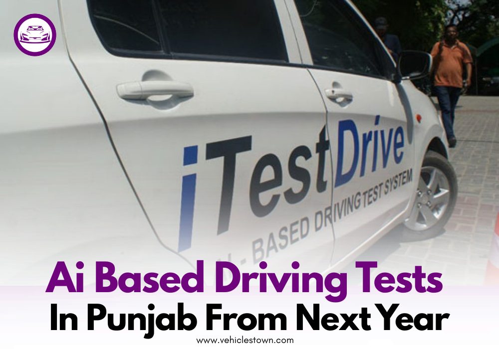 AI-based driving test car launched in Punjab for transparent license system.